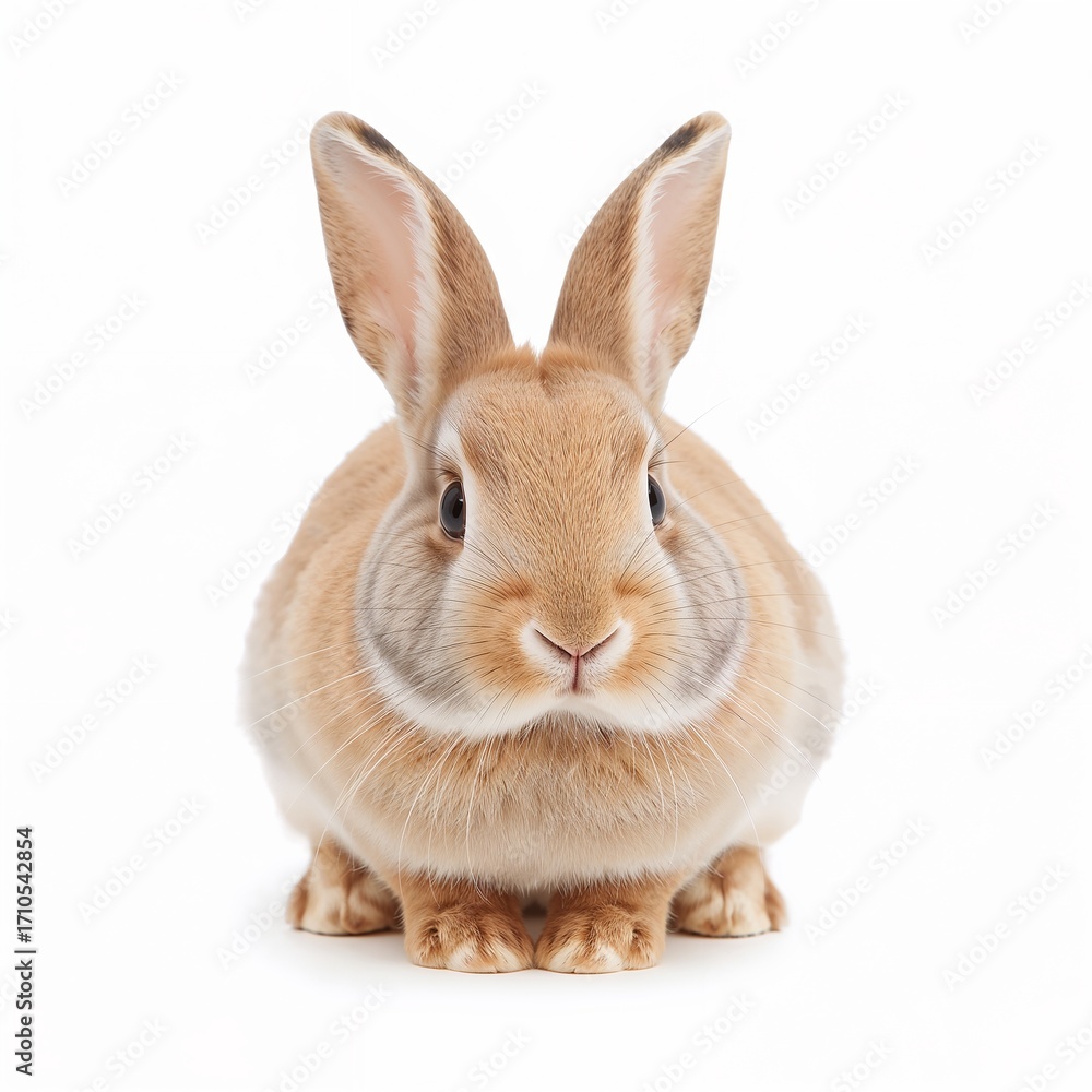Obraz premium Rabbit isolated on white background