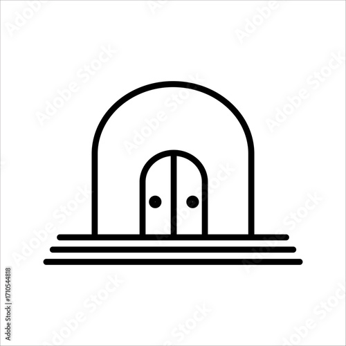Traditional Moroccan Door with Ornate Floral and Geometric Designs