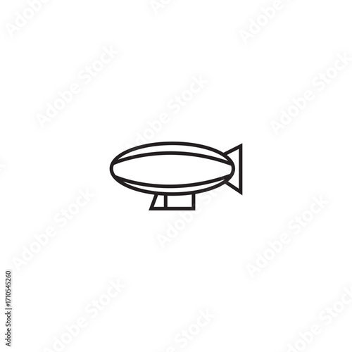 zeppelin balloon icon