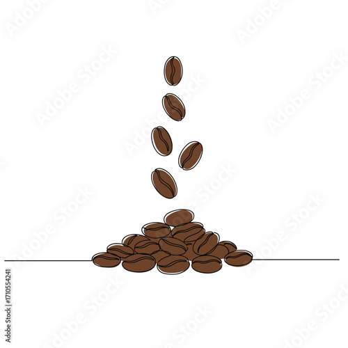 international coffee day - vector illustration