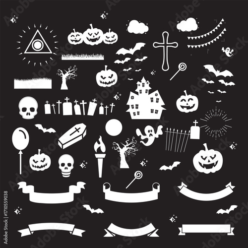Collection of Happy Halloween Icons