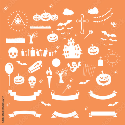 Collection of Happy Halloween Icons