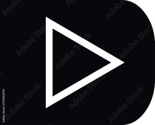 letter d with media icon