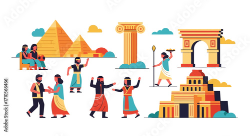 Ancient Civilizations and Historical Landmarks.