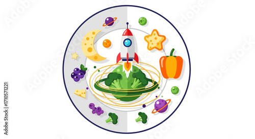 Balanced Diet for Healthy Living.