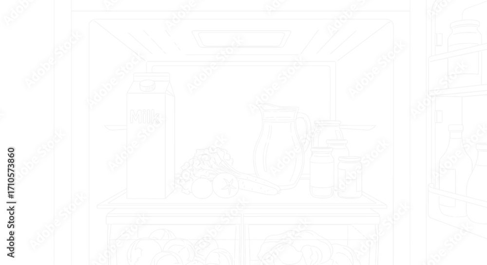 Fototapeta premium vector drawing of a house