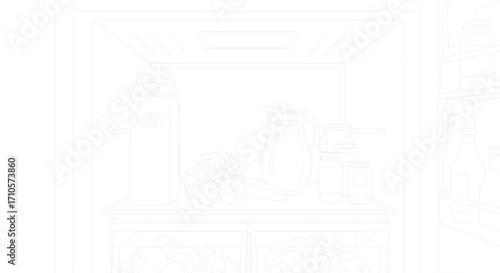 vector drawing of a house