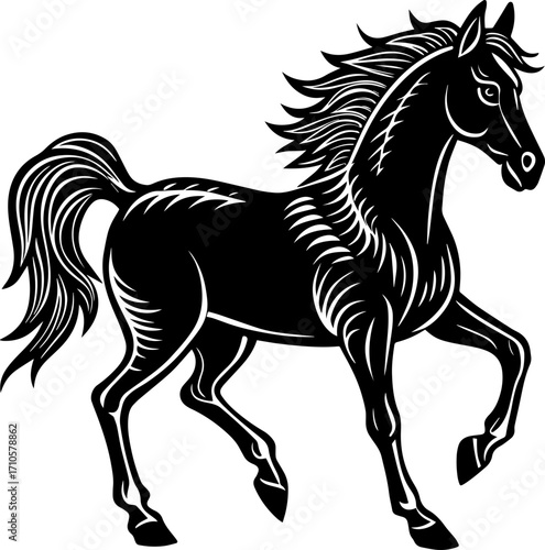 horse vector illustration