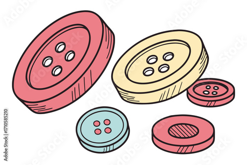 set of different kinds of food
