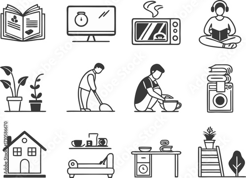 Collection of Vintage Kitchen Appliances and Electronic Devices
