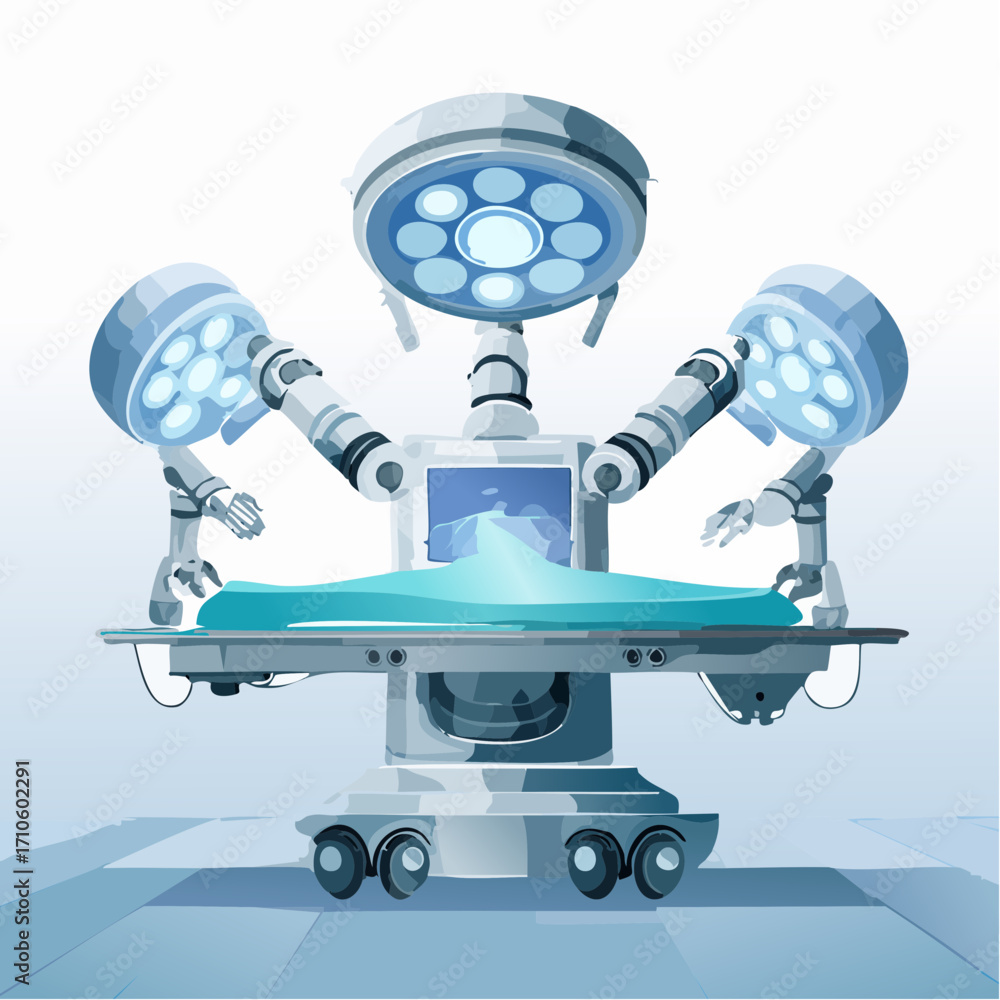 Naklejka premium OP-Roboter