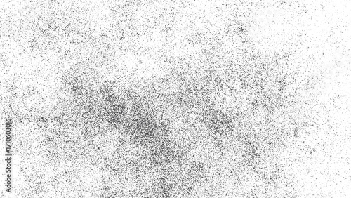 Abstract dust film grain texture overlay dirty grunge style frame with noise particles. Grunge texture background with scratches dust grain overlay and speckle paper effect. 