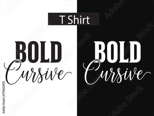 bold  Fashion T-shirt Graphic