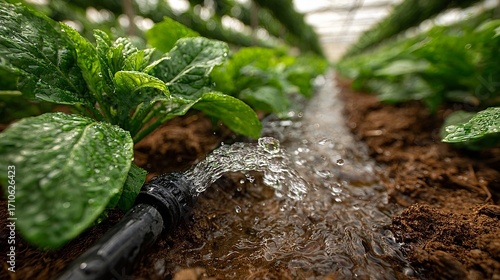 Smart irrigation systems adjust water schedules based on plant transpiration and growth stages, conserving water while promoting healthy vegetation development.