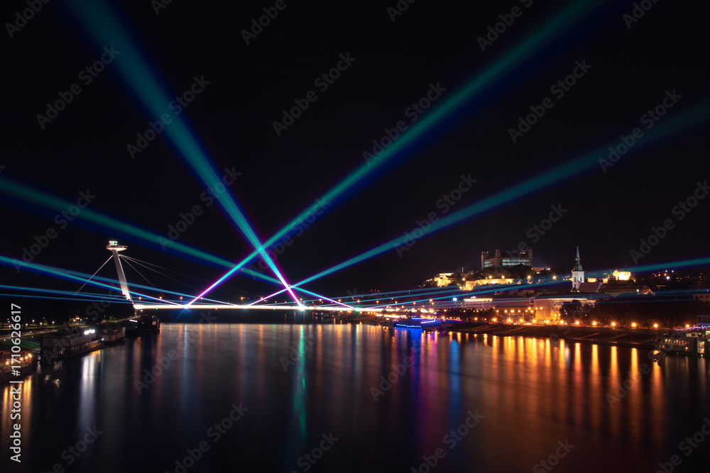 Fototapeta premium bridge at night