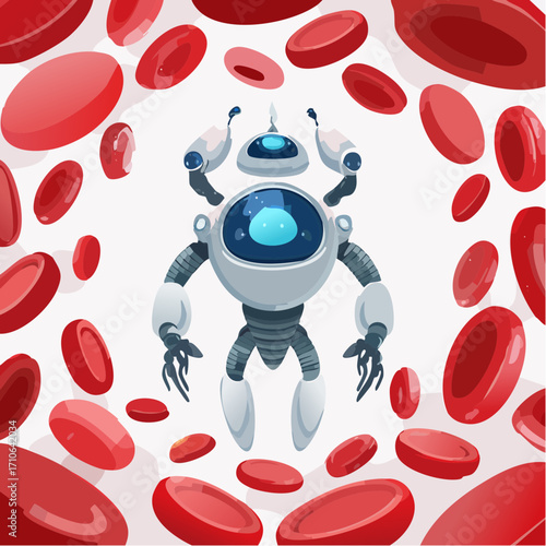 Nanoroboter im Blut