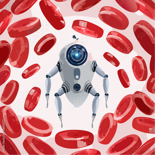 Nanoroboter im Blut