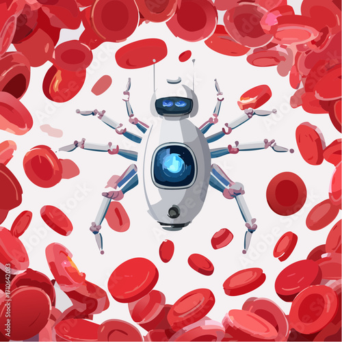 Nanoroboter im Blut