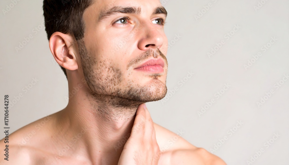 Fototapeta premium Close-up portrait of a man (4)