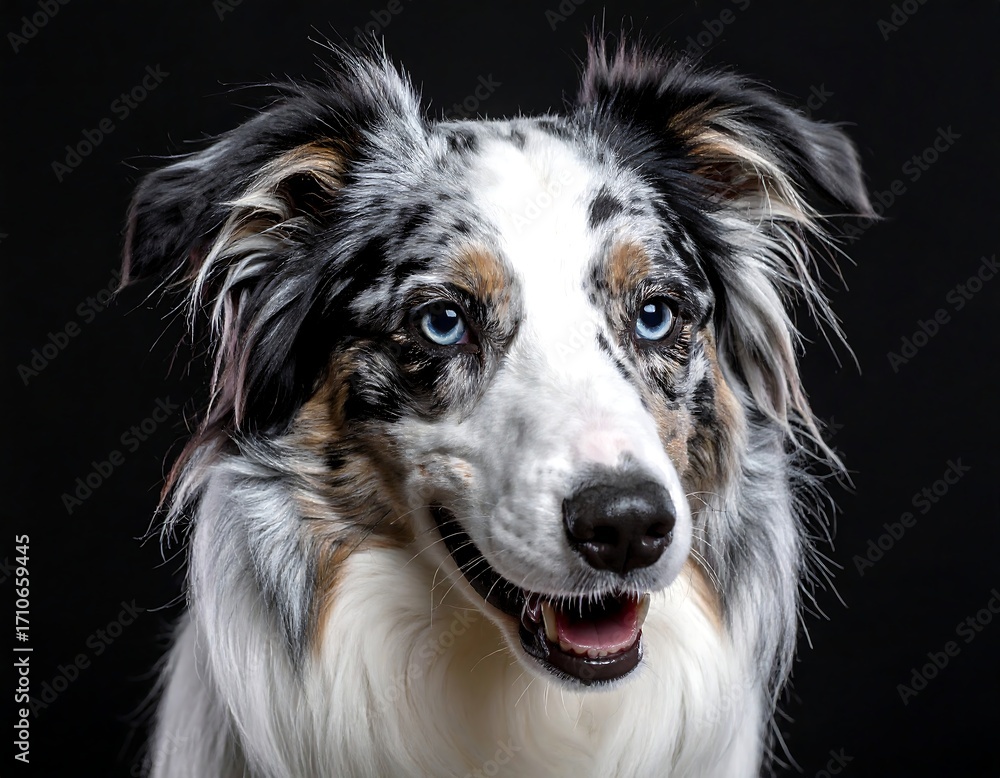 Fototapeta premium Close-up portrait of a dog
