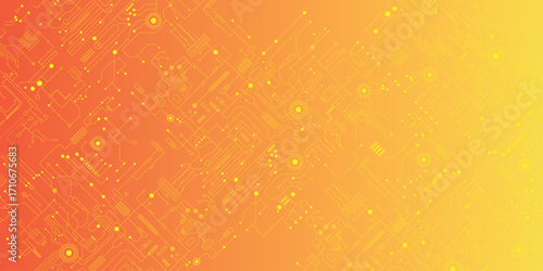 Abstract Technology Background. Abstract high-tech technology Circuit board background. technology modern design concept. abstract texture background. Vector illustration