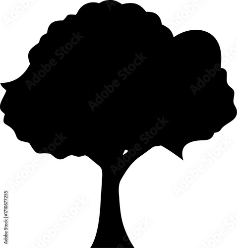 tree silhouette, pine tree, willow tree, oak tree, maple tree, fir tree, evergreen tree, deciduous tree, forest trees, lush foliage, natural environment, landscape elements, detailed botanical palm 