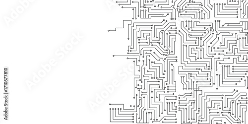 High tech technology geometric stock illustration