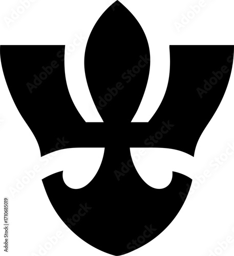 crown, coronet, tiara, headpiece, royal, monarch, sovereign, emperor, empress, regal, regalia, insignia, heraldic, aristocratic, majestic, ornate, decorated, stylized, silhouette, black and white, min