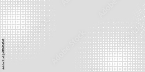 Dot white gray wave light technology texture background. Abstract big data digital concep abstract modern