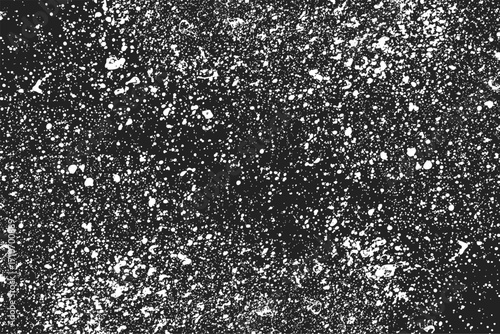 Gritty Grunge Texture with Splatter Effect, Abstract Distressed Black and White Background, Vintage Style Dirty and Scratched Overlay, Subtle Ink Splatter and Grain Texture