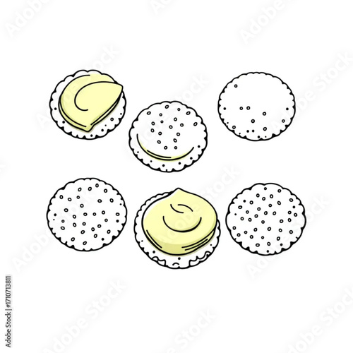 Homemade seed crackers with avocado topping