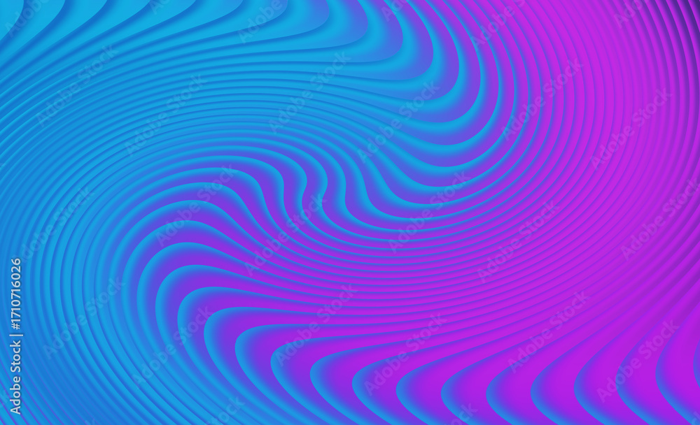 Fototapeta premium Abstract swirling textured background with a bold gradient of bright blue and vivid magenta, showcasing dynamic lines and a sense of motion