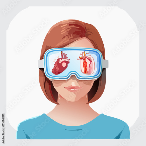 Virtuelle Anatomiebrille