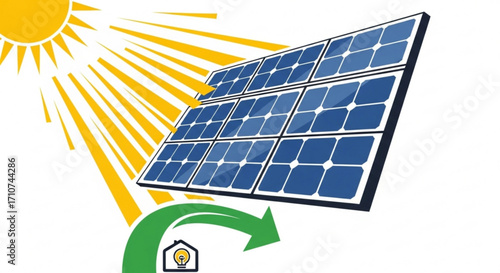 Solar panel system for home energy renewable energy solar power clean energy sustainable energy alternative energy source