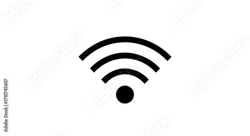 Wifi signal wireless connection internet access network hotspot technology vector illustration icon design