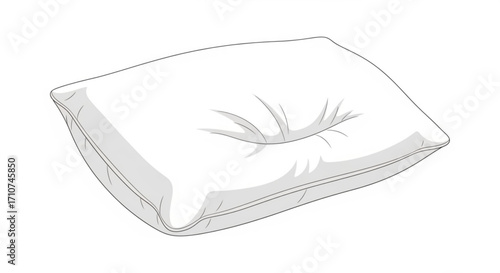 Buy comfortable white bed pillow for sleeping support and neck pain relief online for better sleep quality