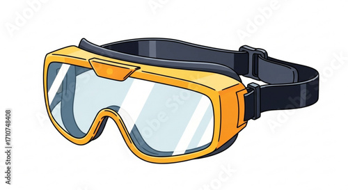Shop yellow ski goggles for snow sports and winter activities with adjustable strap and anti fog lens online