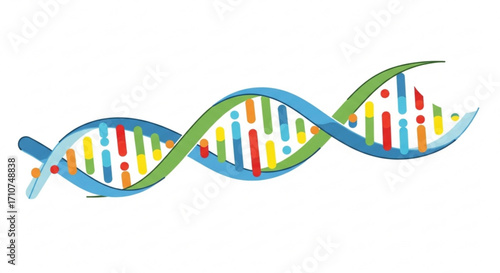 Dna helix structure genetic molecule biology science medical research strand double helix chromosome gene code 3d model