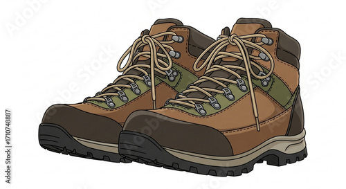 Hiking boots footwear for outdoor adventures trekking shoes mountain boots hiking gear and trail running shoes