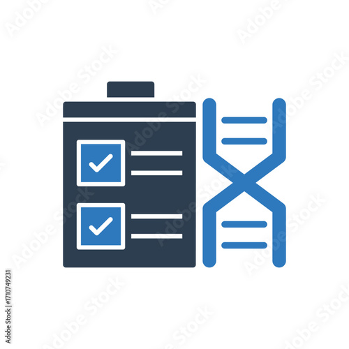 DNA Clipboard Icon