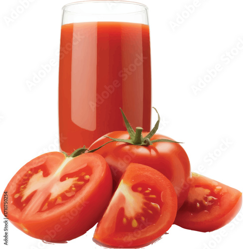 tomato juice and tomato