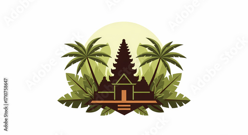 Minimalist vector illustration of a serene forest landscape, showcasing diverse stylized coniferous and deciduous trees in calming blue and gray tones, ideal for environmental designs