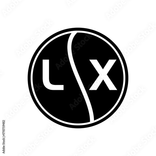 LX letter logo design.LX creative initial LX letter logo design . LX creative initials letter logo concept.