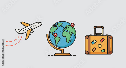 Vector illustration travel