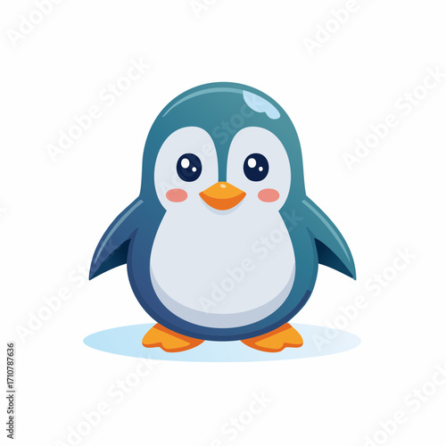 Adorable Cartoon Penguin Illustration