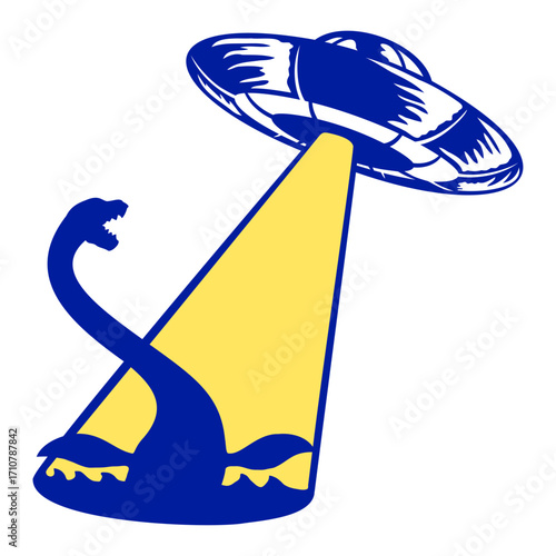 Plesiosaur Loch Ness UFO Alien Abduction Monster Extraterrestrial