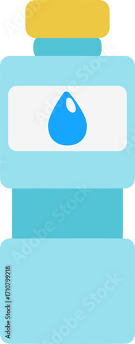 a lidded water bottle