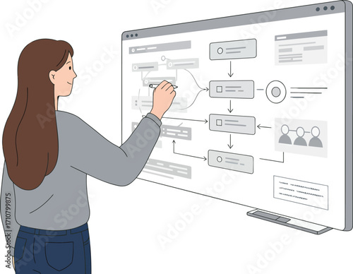 Business process management workflow diagram development analysis