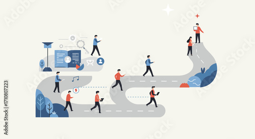 Elevated Abstract Vector Graphic for Premium Corporate Branding and Strategic Digital Solutions