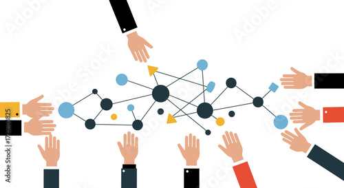 Refined Business Vision: Elegant Flat Design for Strategic Growth and Corporate Excellence